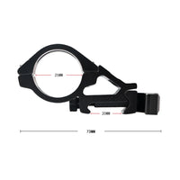 Thumbnail for TacSight™ Quick Release Offset Flashlight Mount - 25.4mm Picatinny Rail