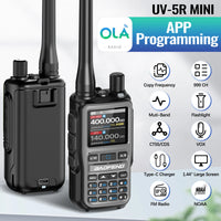 Thumbnail for TacticalCom™ Pro-5R Mini Ham Radio - 4-Pack Bluetooth Walkie Talkies