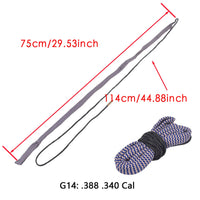 Thumbnail for BattleGear™ – Tactical Gun Bore Rope Brush Cleaner - Multi-Caliber Rifle Barrel Cleaning