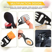 Thumbnail for BattleGear™ Portable Outdoor Fork & Spoon Set - Lightweight Survival Eating Tool