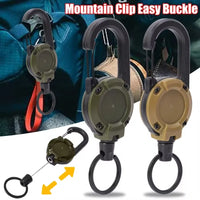 Thumbnail for Ranger™ Retractable Key Reel - Heavy Duty Carabiner Badge Holder with Steel Wire