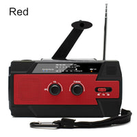 Thumbnail for FieldLux™ - Solar Hand Crank Emergency Radio - USB Charger & LED Light