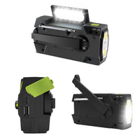 Thumbnail for FieldLux™ - Solar Hand Crank Emergency Radio - USB Charger & LED Light