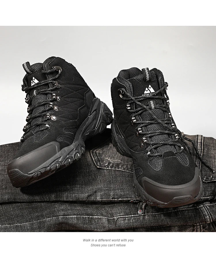 Ranger™ TrailReady Combat Boots – Tactical Hiking Shoes for Outdoor & Hunting