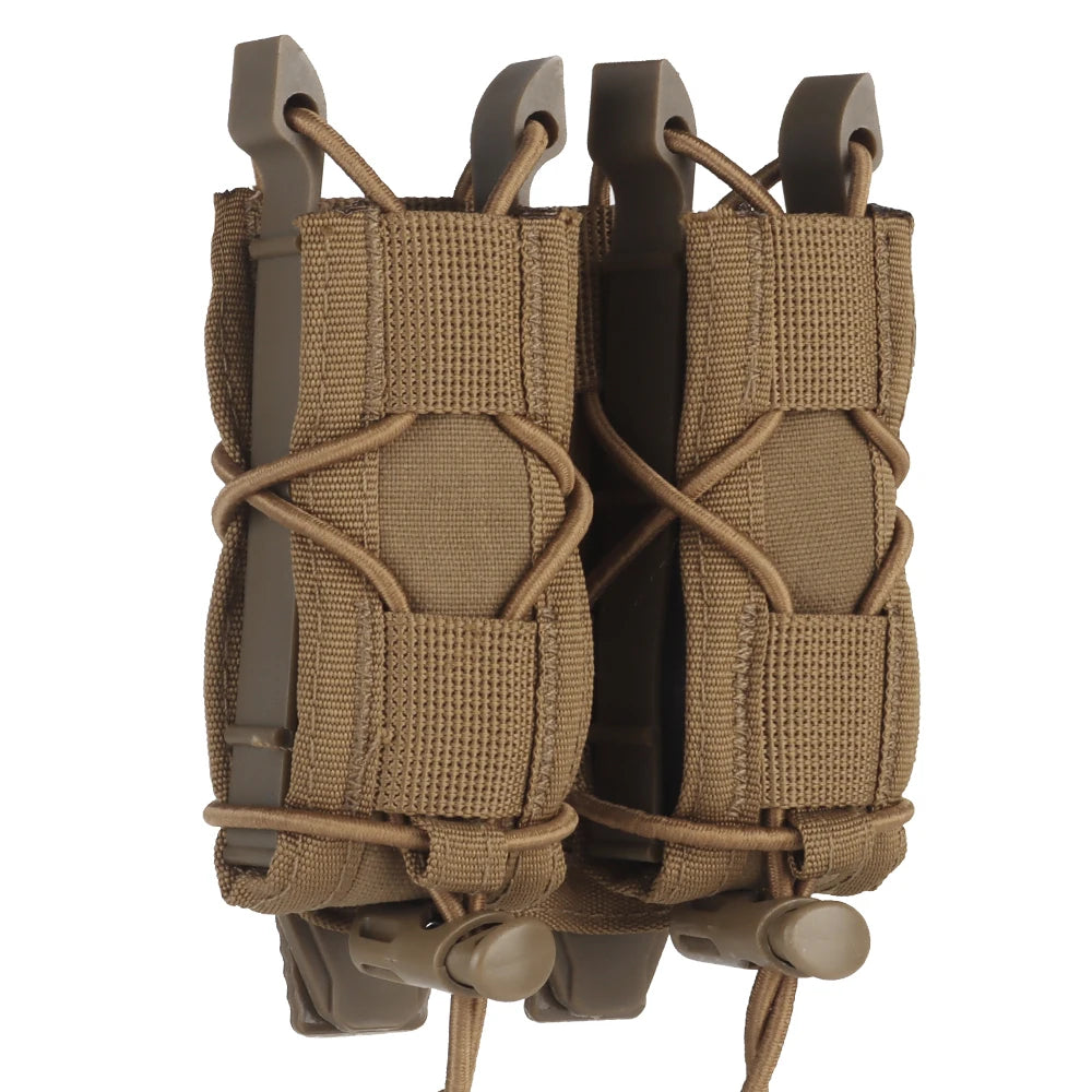 Tactical MOLLE Double Mag Pouch – Universal Magazine Pouch