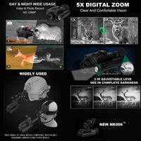 Thumbnail for TacSight™ - Helmet-Mount Tactical Night Vision System - 3-Level Infrared