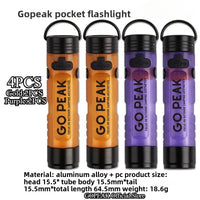 Thumbnail for FieldLux™ Pocket Mini Flashlight - Key Chain EDC Light with Magnetic Cap