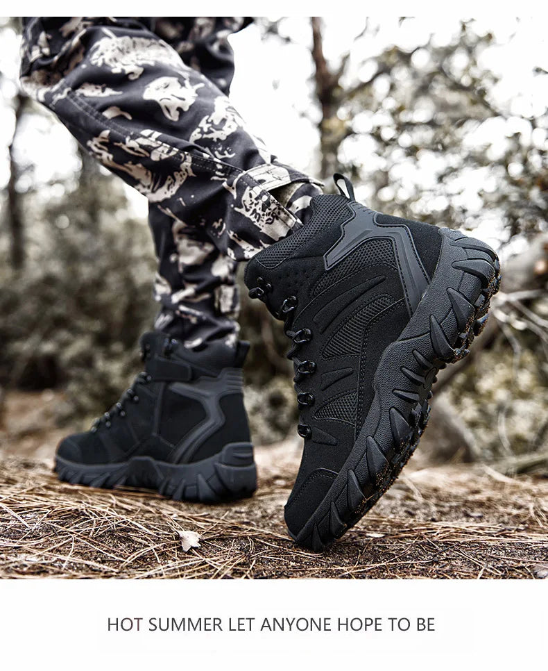 Ranger™ FieldReady Combat Boots – Tactical Hiking Shoes for Outdoor & Hunting