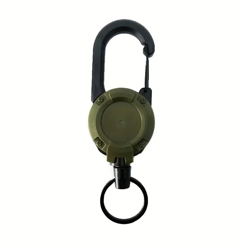 Ranger™ Retractable Carabiner Badge Reel — Heavy Duty Extendable Keychain Holder