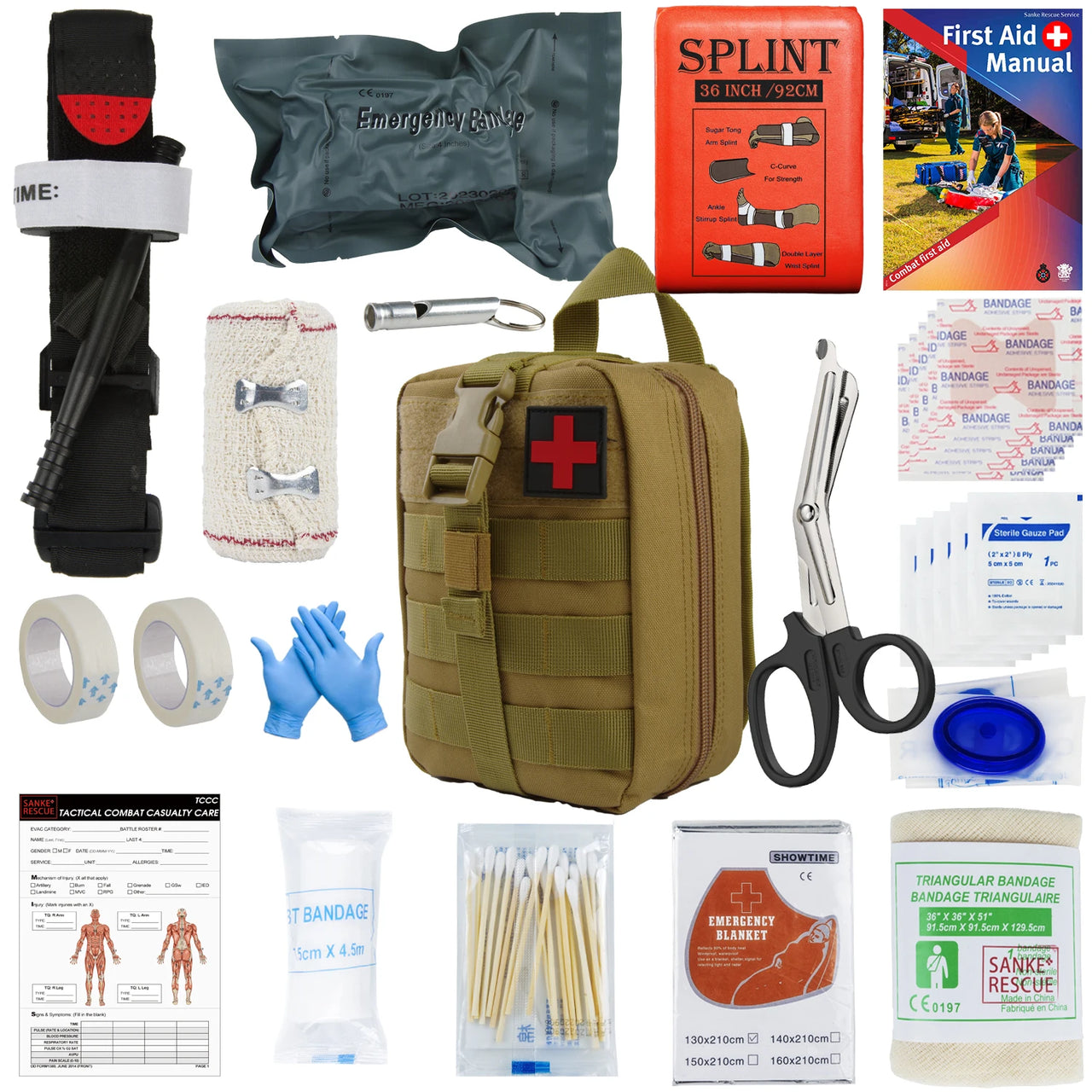 Military IFAK Tactical First Aid Kit – Survival &amp; Emergency Gear