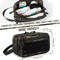 Thumbnail for Tactical Toiletry Bag – Waterproof MOLLE Dopp Kit