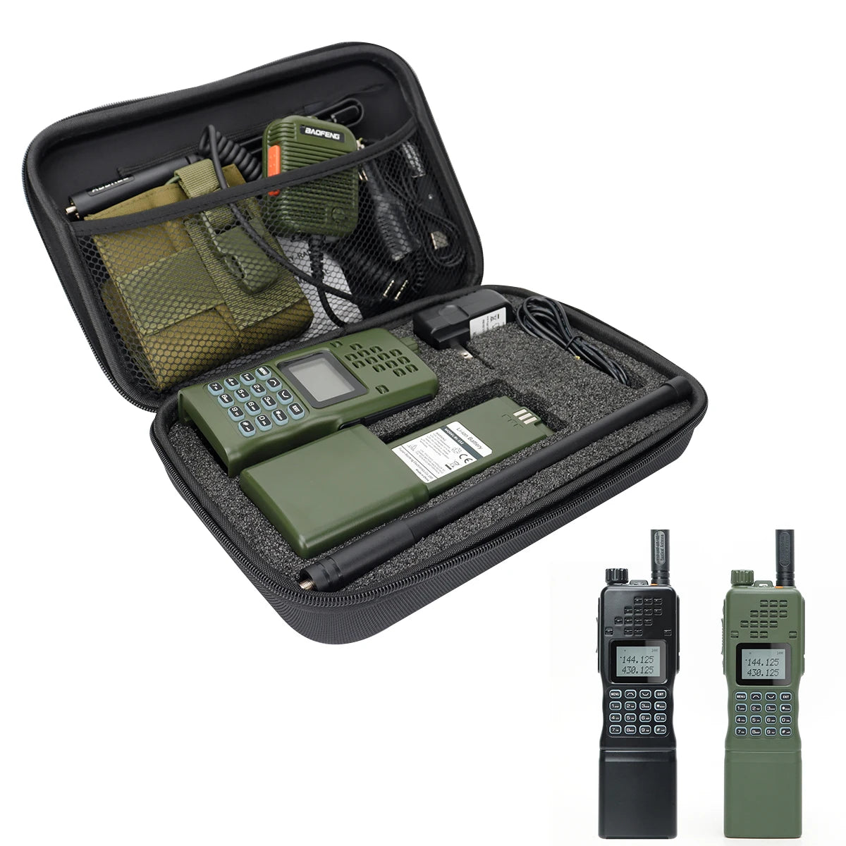 BattleGear™ AR-152 Pro Field Radio - Long-Range GPS Two-Way Transceiver