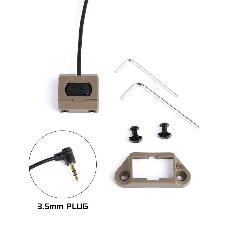 TacGear™ – Tactical Pressure Remote Switch – Dual Function Tail Mod for Weapon Lights & Lasers