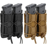 Thumbnail for Tactical MOLLE Double Mag Pouch – Universal Magazine Pouch