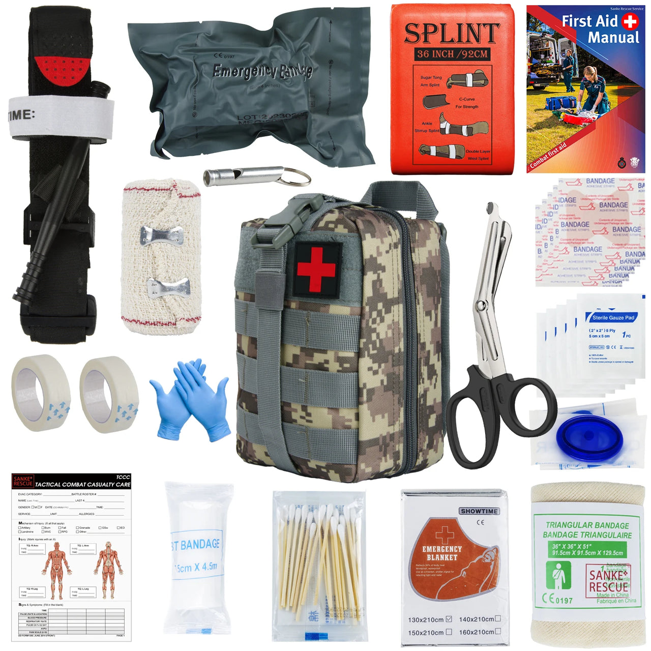 Military IFAK Tactical First Aid Kit – Survival &amp; Emergency Gear
