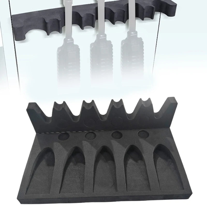 5-Slot Tactical Rifle Storage Rack with EVA Foam Rest