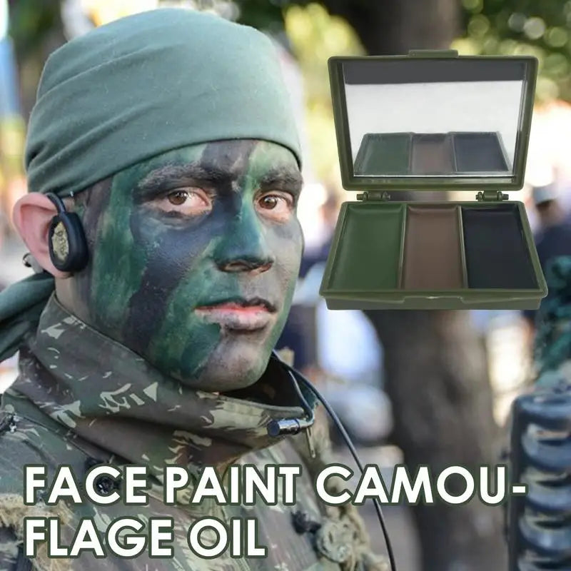 TacGear™ Camo Face Paint - Military Grade Camouflage