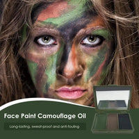 Thumbnail for TacGear™ Camo Face Paint - Military Grade Camouflage