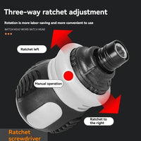 Thumbnail for BattleGear™ 12-in-1 Stubby Ratchet Screwdriver Set - Compact Field Repair Tool