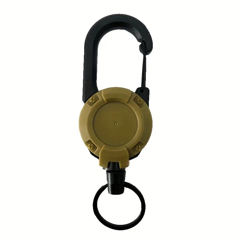 Ranger™ Retractable Carabiner Badge Reel — Heavy Duty Extendable Keychain Holder