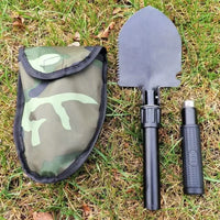Thumbnail for Tactical Folding Shovel – Military Entrenching Tool with Pouch