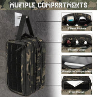Thumbnail for Tactical Toiletry Bag – Waterproof MOLLE Dopp Kit