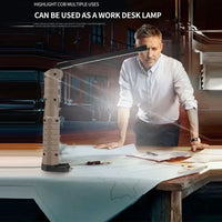 Thumbnail for FieldLux™ 10W COB LED Work Light - Rechargeable Tactical Flashlight with Magnetic Base