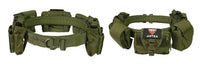 Thumbnail for BattleGear™ Tactical Duty Belt Set - MOLLE System with Accessories Pouches