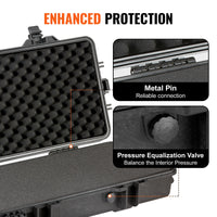 Thumbnail for BattleGear™ Tactical Rifle Hard Case - Heavy Duty Long Gun Storage with Wheels