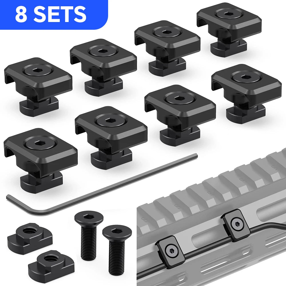 BattleGear™ – Picatinny/M-LOK Cable Management Kit