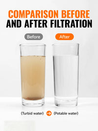 Thumbnail for AquaTrek™ Carbon Fiber Water Filter Straw - Portable Survival Purifier Set