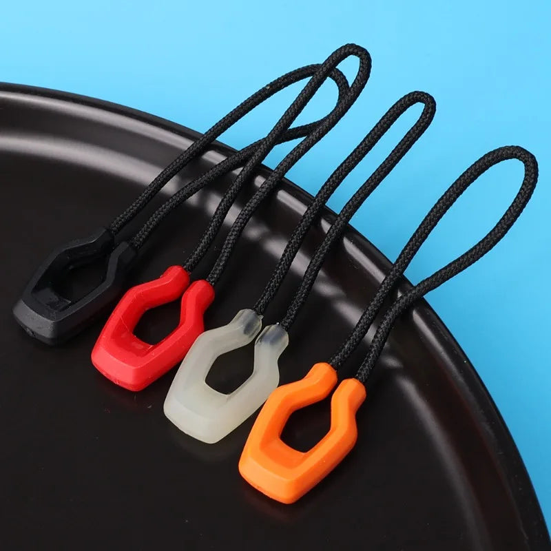 BattleGear™ glow zipper pulls for bags, tents, jackets, and tactical gear