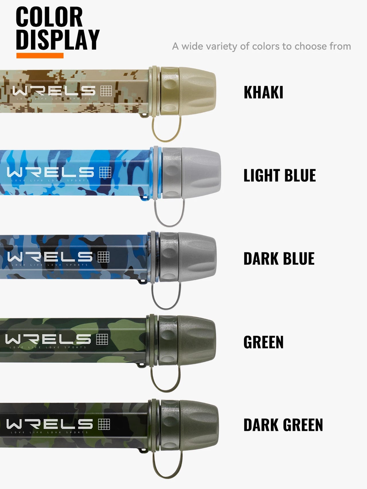 AquaTrek™ Carbon Fiber Water Filter Straw - Portable Survival Purifier Set