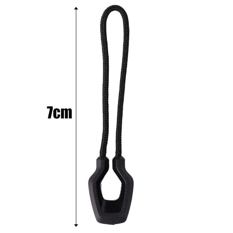 BattleGear™ glow zipper pulls for bags, tents, jackets, and tactical gear