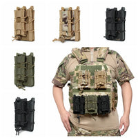 Thumbnail for BattleGear™ – Double Decker Magazine Pouch – Molle Magazine Holder for AR/M4/AK