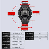 Thumbnail for TacTime™ - Fortress Digital Field Watch - 50M Waterproof Outdoor Sports Timer