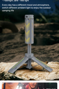 Thumbnail for FieldLux™ Telescopic Camp Lantern - 8000mAh Power Bank & Tripod Light