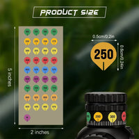Thumbnail for TacSight™ - Rifle Scope Turret Range Markers - Waterproof Color-Coded Labels