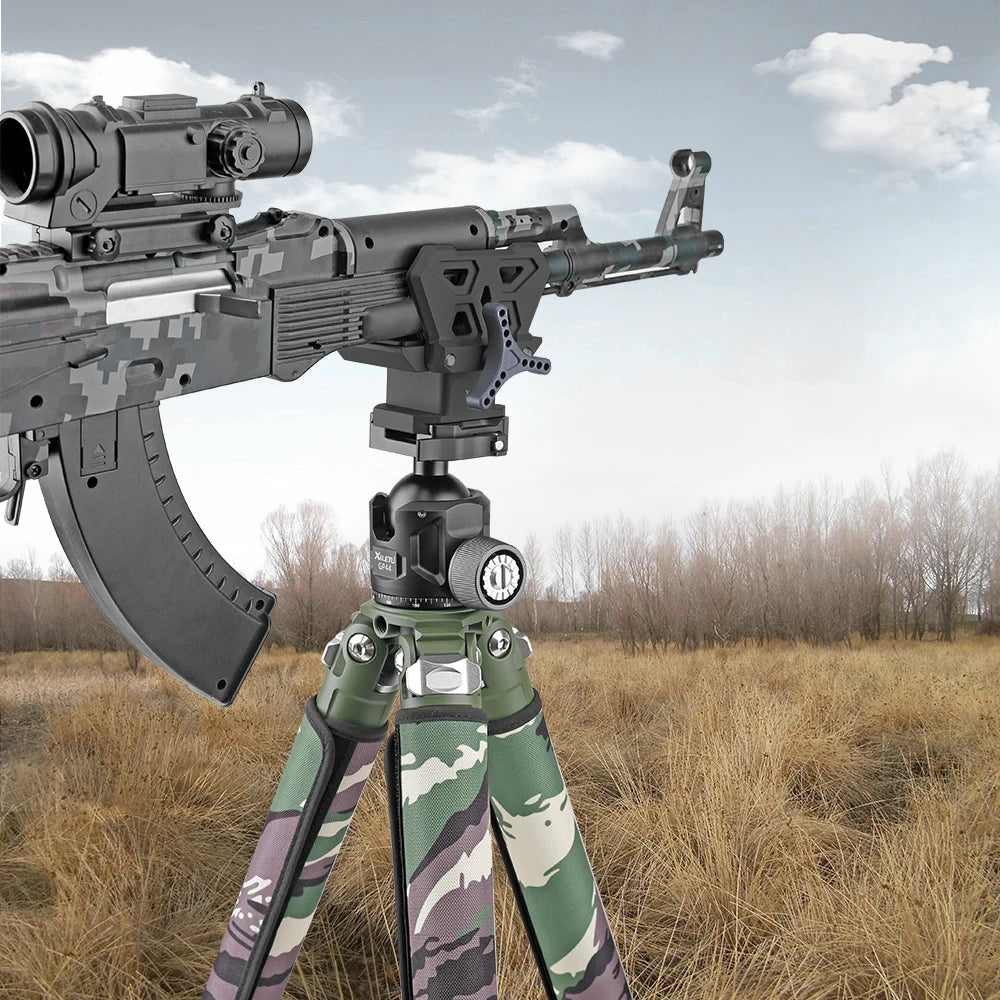 BattleGear™ – Premium Rifle Saddle Clip Adapter – Arca Swiss QR Board for Hunting & Shooting