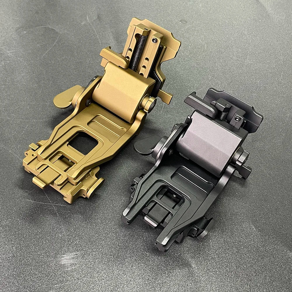 BattleGear™ – Low Profile NVG Helmet Mount – Flip-Up Dovetail Bracket