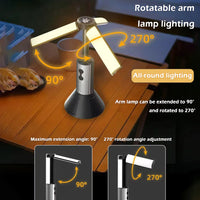 Thumbnail for FieldLux™ Telescopic Camp Lantern - 8000mAh Power Bank & Tripod Light