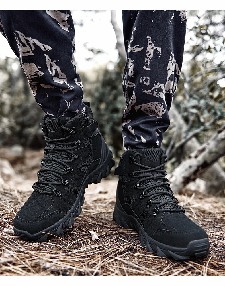 Ranger™ FieldReady Combat Boots – Tactical Hiking Shoes for Outdoor & Hunting