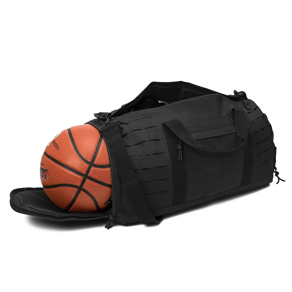 BattleGear™ - 40L Tactical Range Duffel - Multi-Compartment Gear Bag