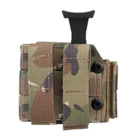 Thumbnail for BattleGear™ - Universal MOLLE Tactical Holster - Adjustable Right-Hand Belt Carry