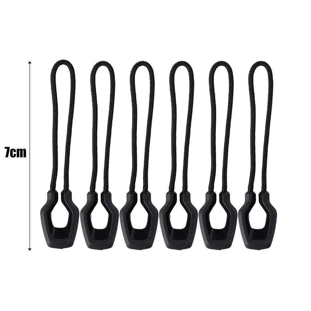 BattleGear™ glow zipper pulls for bags, tents, jackets, and tactical gear