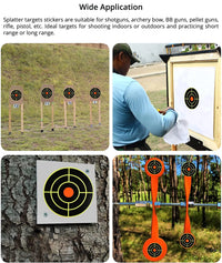 Thumbnail for BattleGear™ – Self Adhesive Shooting Target Stickers - 200 Pcs Splatter Reactive Training