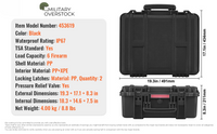 Thumbnail for RangeBox™ Hard Pistol Case with Pre-cut Foam Lining