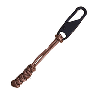 Thumbnail for QuickPull™ Zipper Tabs – Tactical Paracord Extensions with Clip (5-Pack)