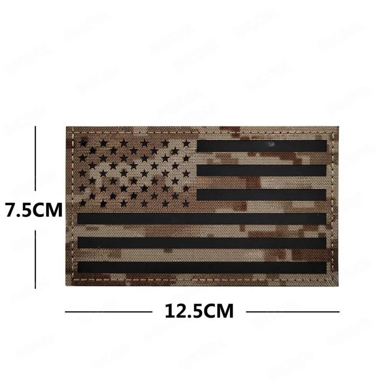 IR Tactical Flag Patch – Infrared U.S. Reflective Patch