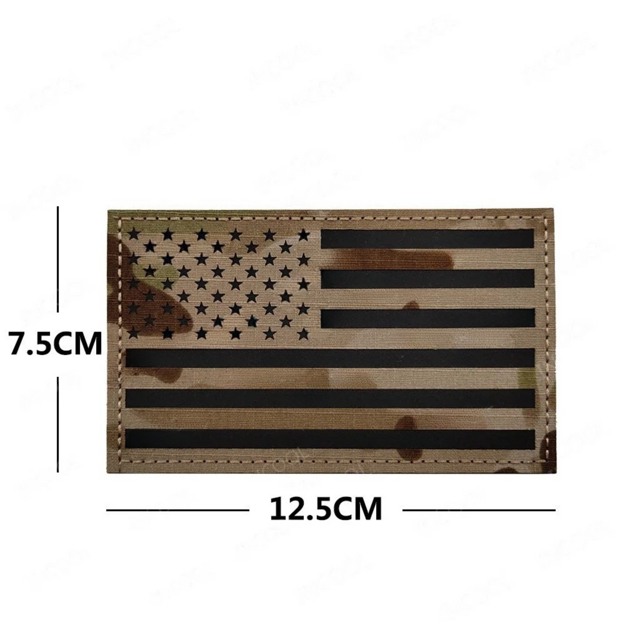 IR Tactical Flag Patch – Infrared U.S. Reflective Patch